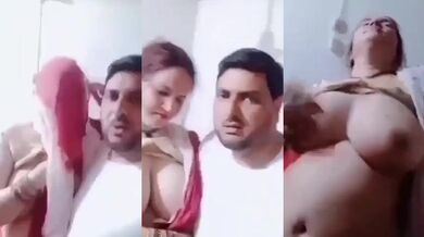 Big boobs wali Kashmiri bhabhi Mehreen ka nude porn clip