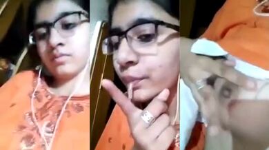 Desi girl ne video call pe bf ke sath Hindi dirty talk kari