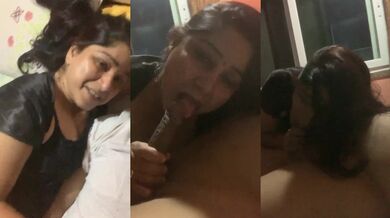 Desi village MILF hubby ka lund chusne wala private mms leak