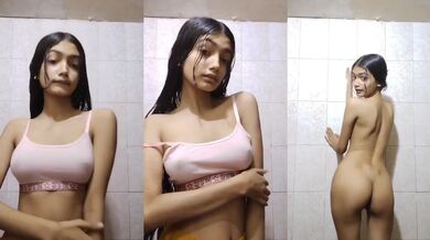 Desi girl Pallavi ka perfect naked body viral MMS clip