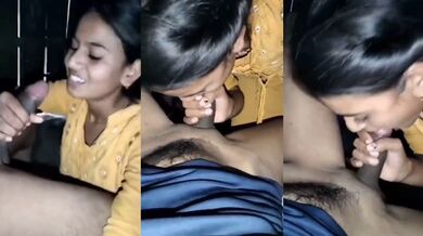 Jija sali ka viral blowjob MMS, desi style dick sucking