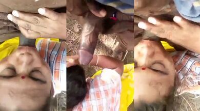 Desi aunty ki jungle me loda chusne wali clip