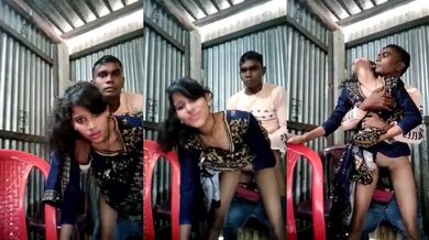 Gaon ki desi gori Deepa ki doggy style fucking recording