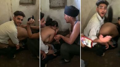 Punjabi girl ko chudai karte dosto ne pakda banaya XXX mms