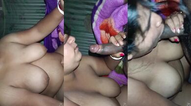 Big boobs wali Deoria ki bhabhi ki deep dick sucking clip