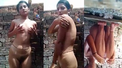 Chhattisgarh ki desi girl ka bathroom wala nude XXX clip