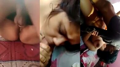 Desi aunty ki do ladko ke sath hardcore group sex scene
